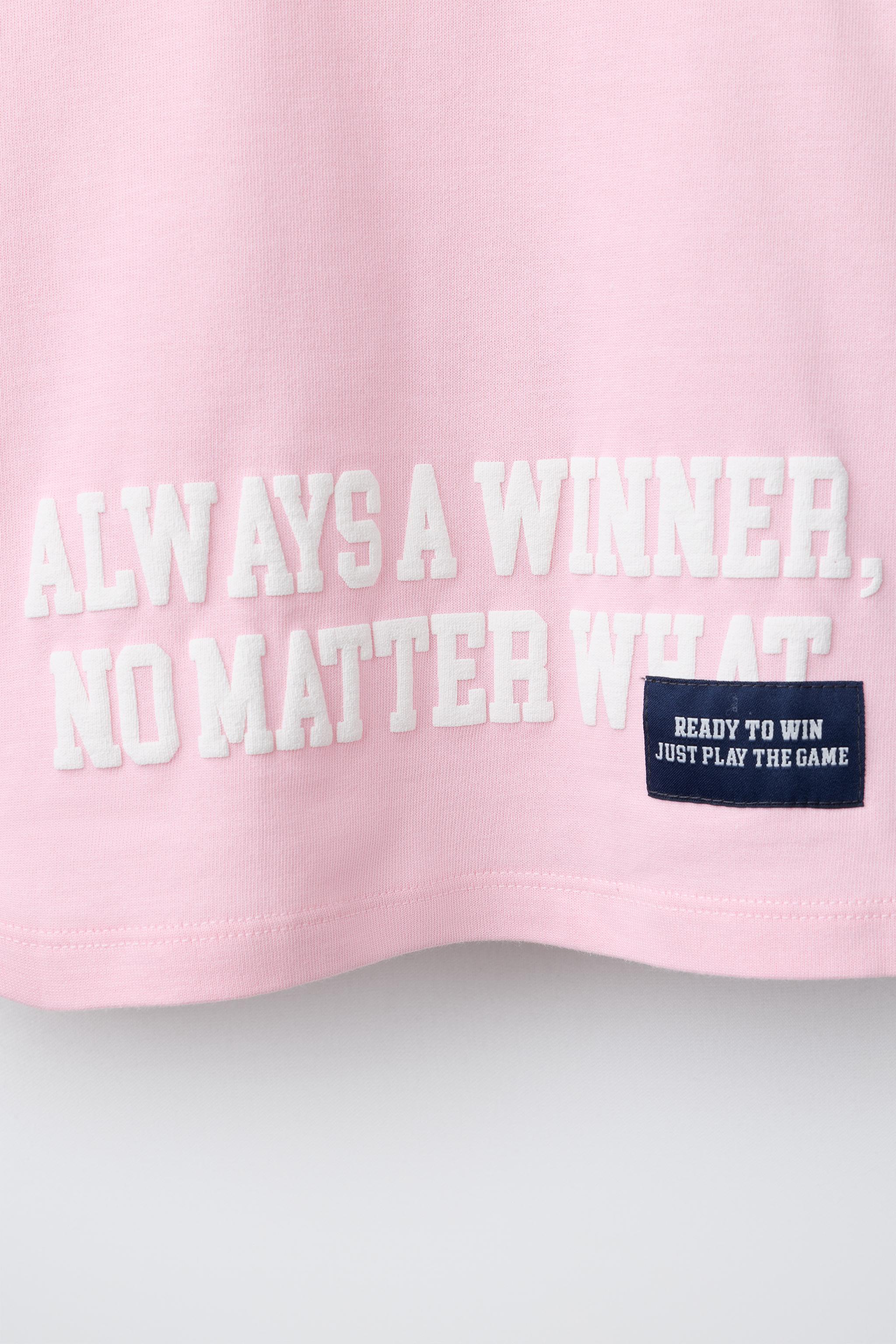 VARSITY TEXT T-SHIRT